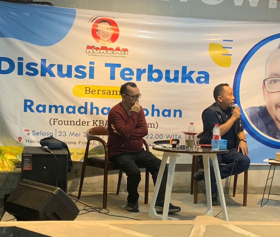 Semangati Relawan, Korean Gelar Diskusi Bareng Founder KBA Ramadhan Pohan