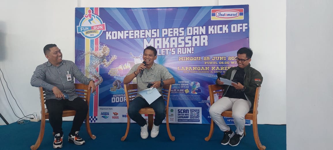 Lebih Dekat dengan Pelanggan, Indomaret Bakal Gelar Fun Run di Lapangan Karebosi Makassar