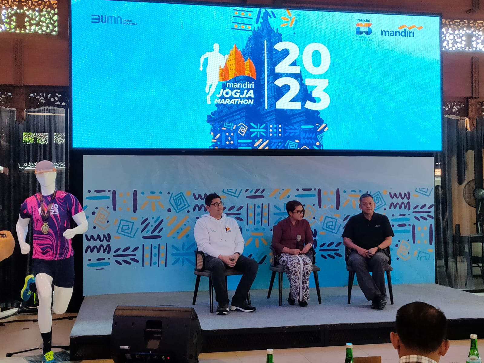 Promosikan ESG dan Ekowisata, Bank Mandiri Kembali Gelar Mandiri Jogja Marathon 2023