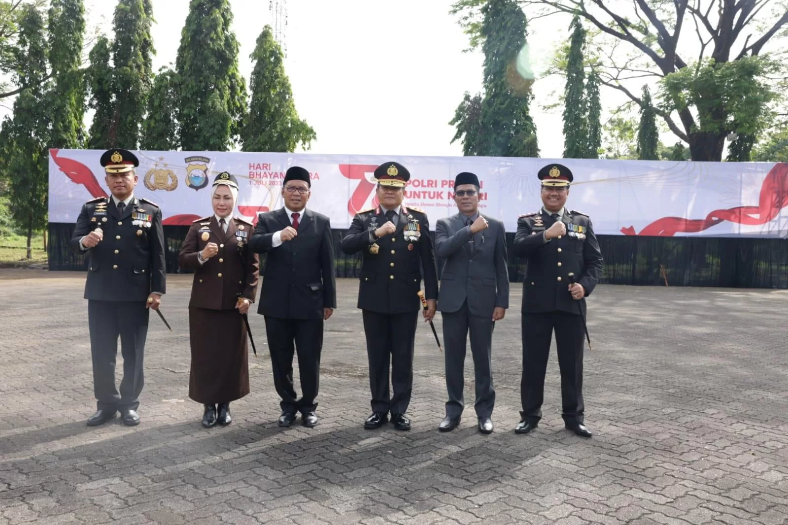 Peringatan Hari Bhayangkara ke-77, Pemkot Makassar-Polri Wujudkan Kondusifitas Tahun Politik