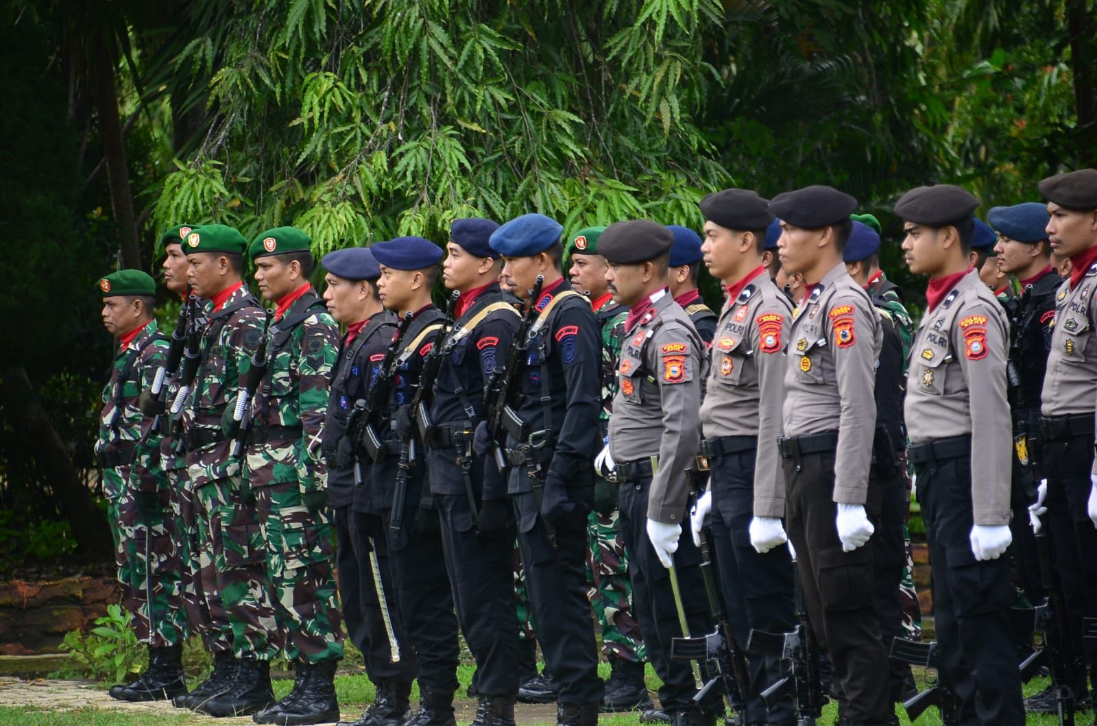 HUT Ke-77 Bhayangkara, Brimob Bone Siap Sukseskan Agenda Nasional