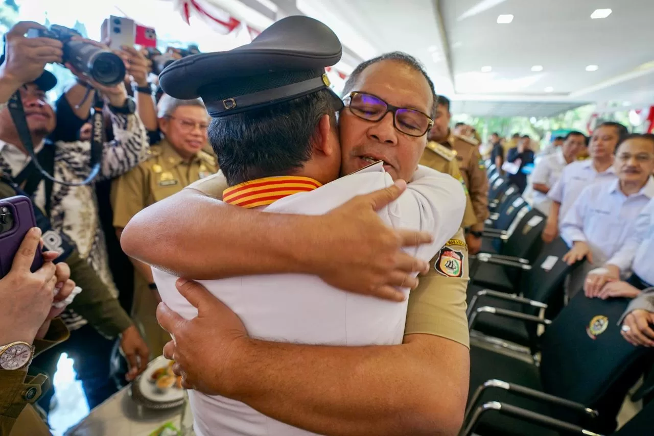 Danny Pomanto Hadiri Upacara Pelepasan Gubernur Sulsel