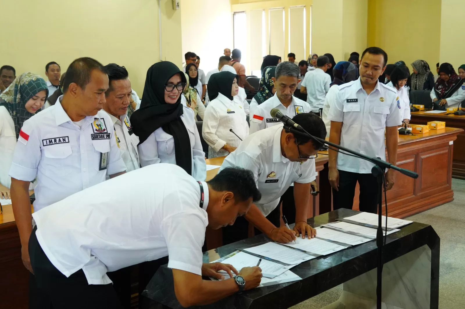 Jaga Netralitas ASN, Sekretariat DPRD Sulsel Tandatangan Pakta Integritas