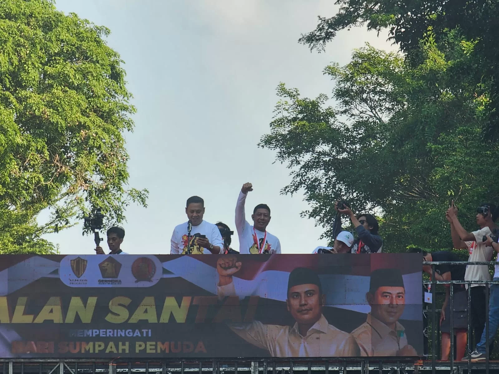 Diinisiasi Caleg Gerindra Sulsel Najmuddin, Pembacaan Sumpah Pemuda Terbanyak Pecahkan Rekor Dunia