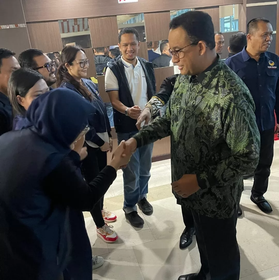 Anggota DPRD Sulsel Rezki Mulfiati Lutfi Dampingi Anies di Makassar