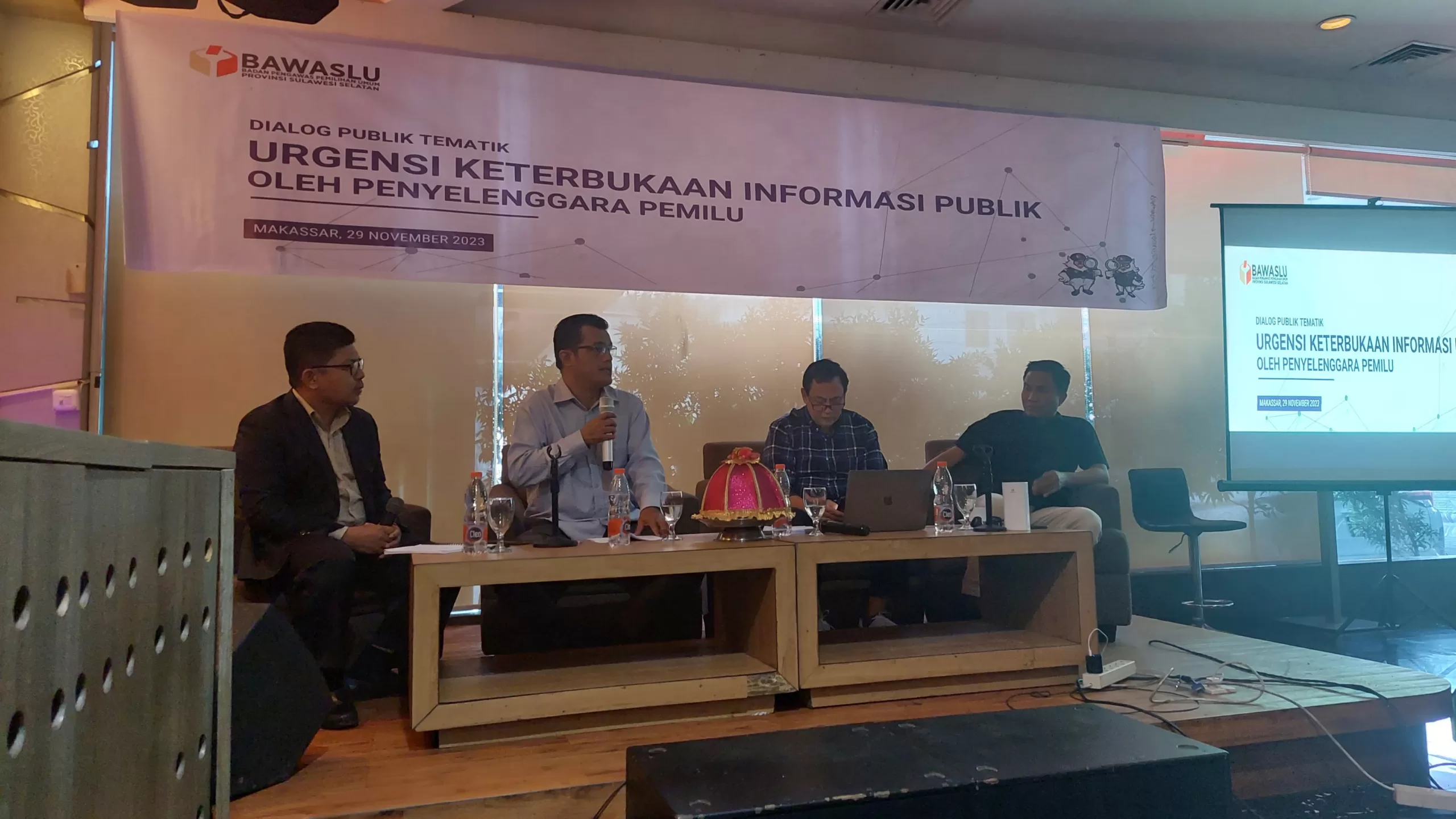 Peran  Bawaslu dan Media Dianggap Ujung Tombak Suksesnya Pesta Demokrasi