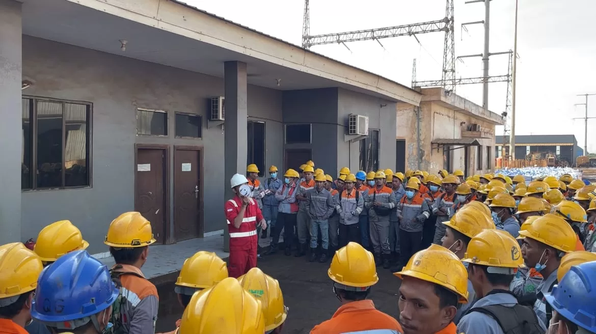 PT Huadi Nickel Alloy Indonesia Wajibkan Karyawan Sadar K3 Sebagai Tanggung Jawab