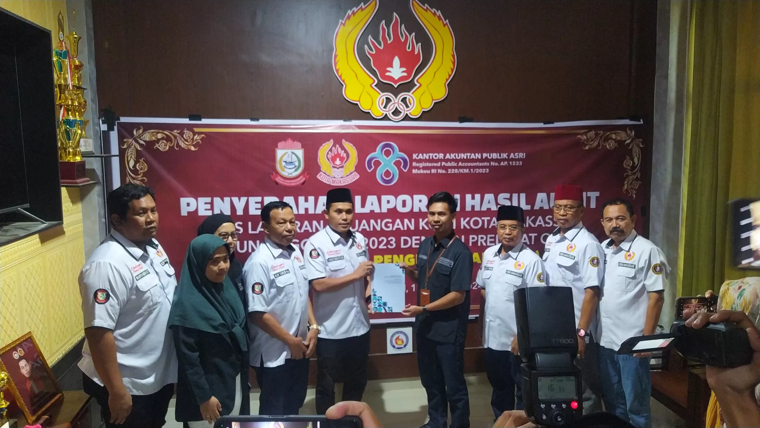 KONI Makassar Raih WTP 5 Kali Berturut-turut