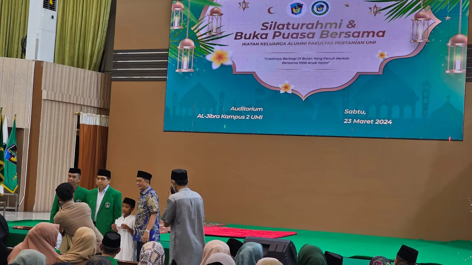 IKA Fakultas Pertanian UMI Gelar Buka Puasa Bersama 1.000 Anak Yatim