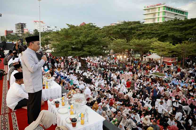 5.000 Anak Yatim dan Duafa Hadiri Buka Puasa Pemkot Makassar