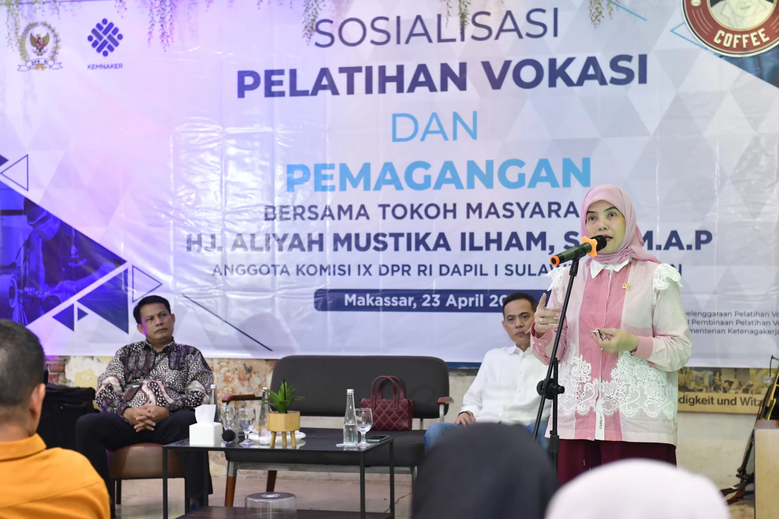 Konsisten Dampingi Masyarakat di Dapil, Aliyah Mustika Kemas Pelatihan Vokasi untuk Cetak Tenaga Kerja Terampi