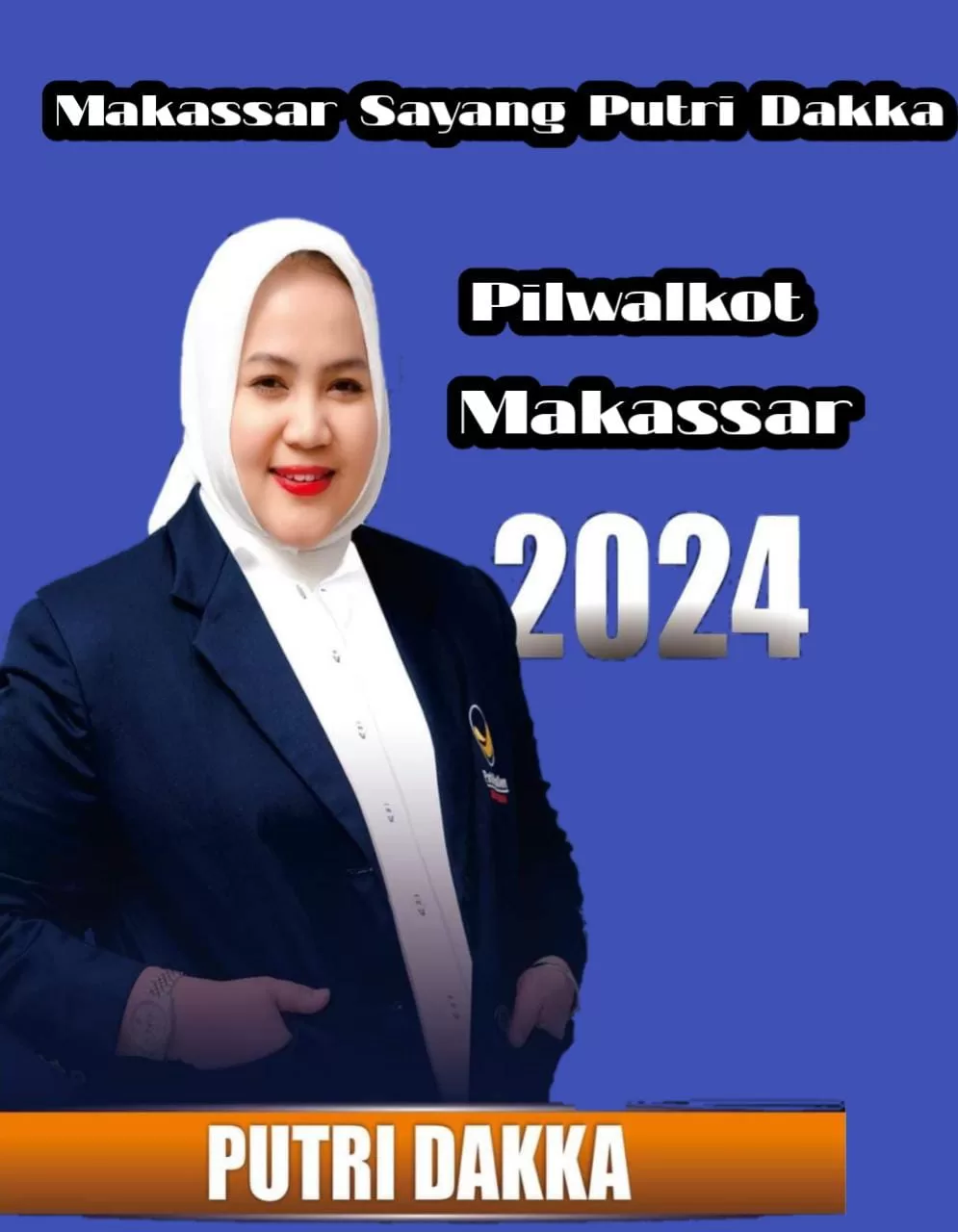 Tak Jelas, Usai Palopo, Flyer Putri Dakka Maju Pilwali Makassar juga Beredar