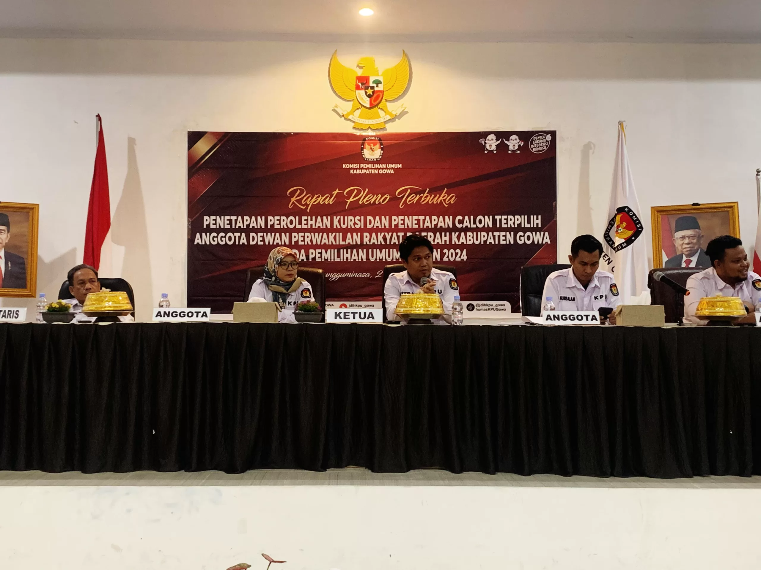 KPU Resmi Tetapkan 45 Caleg Terpilih DPRD Gowa, PPP Raih Kursi Terbanyak