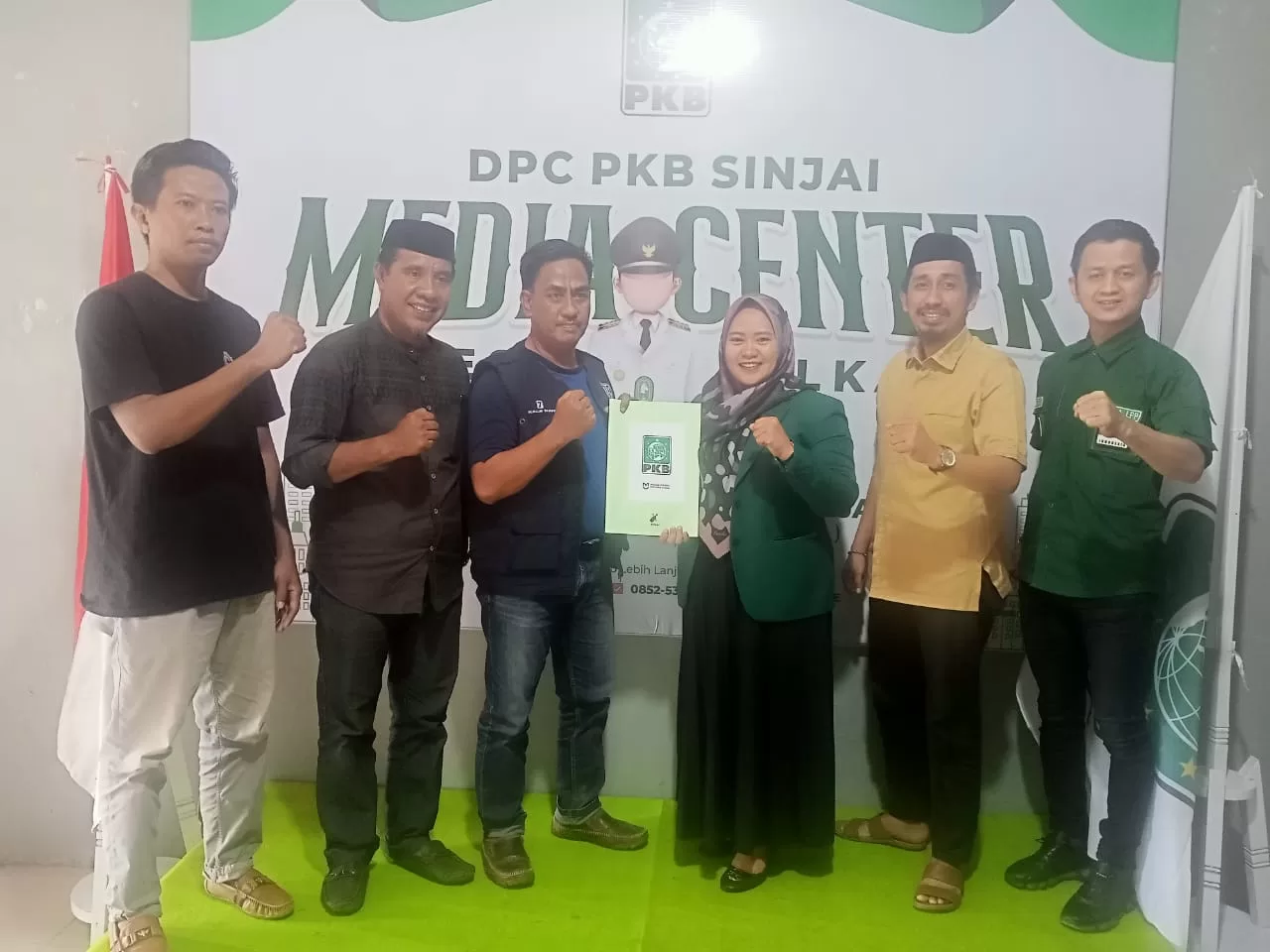 MTP Utus Tim Pengambilan Formulir di Sekretariat DPC PKB Sinjai