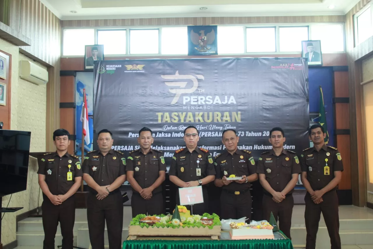 HUT PERSAJA ke-73 Tahun, Kajari Sinjai Sampaikan Pesan Kejagung RI