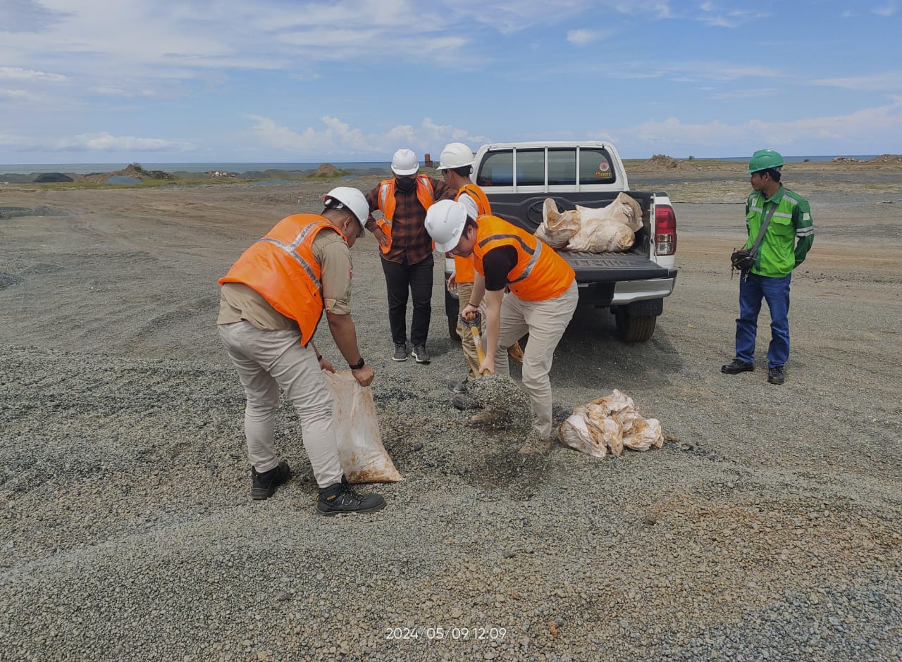 Slag Nikel Huadi Group Dilirik Jadi Campuran Aspal