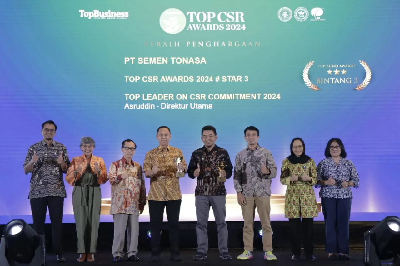 PT Semen Tonasa Raih Penghargaan CSR Award 2024