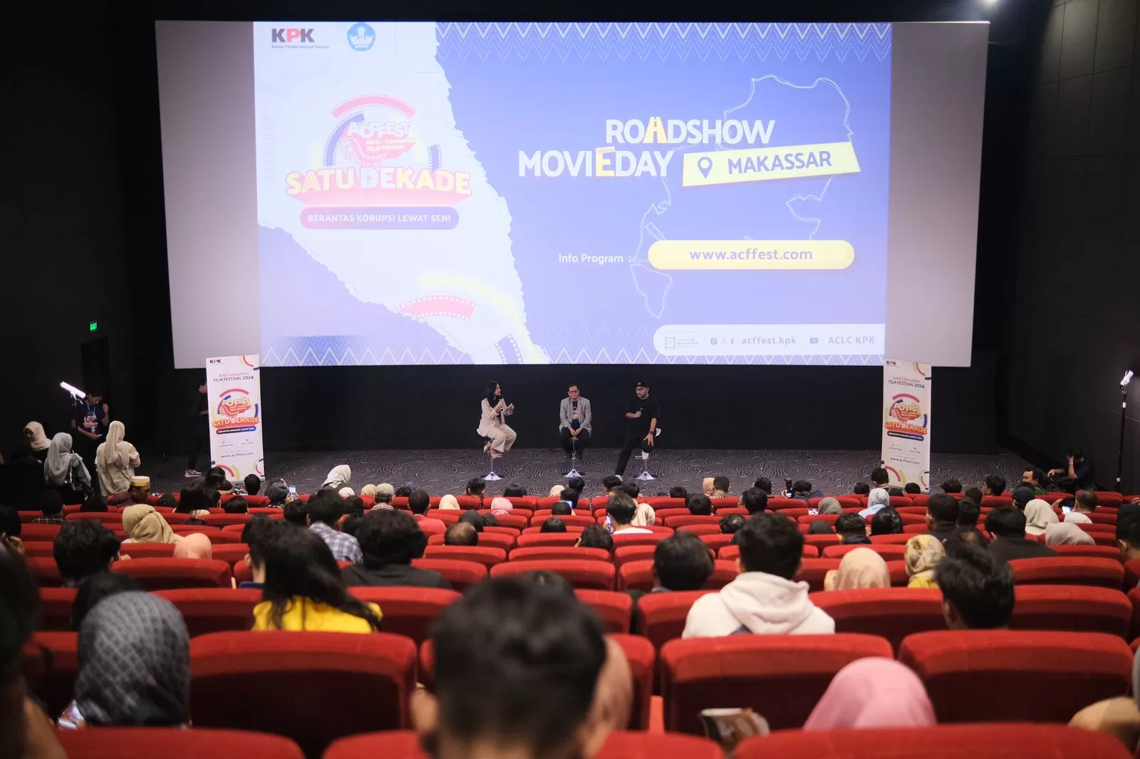 Movie Day ACFFEST di Makassar, KPK Ajak Sineas Cegah Korupsi Lewat Film