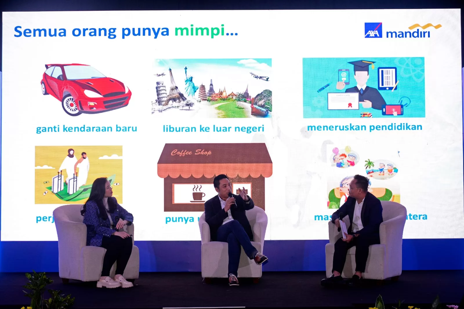 Tingkatkan Kesadaran Pengelolaan Keuangan, AXA Mandiri Gelar Talkshow dan Edukasi di Makassar