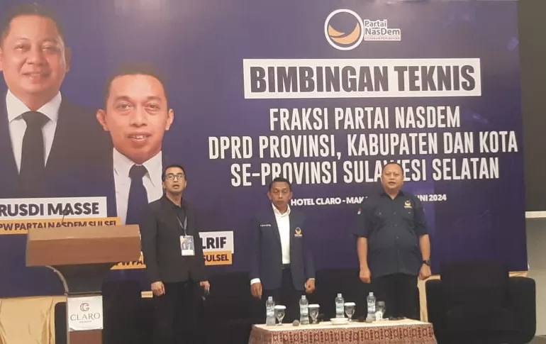 DPP NasDem Belum Restui Sudirman  Sebagai Usungan  di Pilgub?