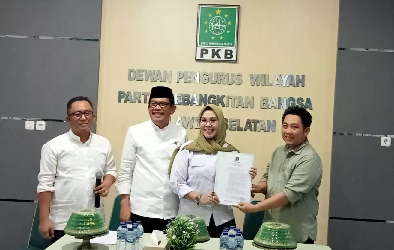 Andi Ina Terima Rekomendasi dari PKB, Azhar Arsyad: Semua Kader Harus Mendukung