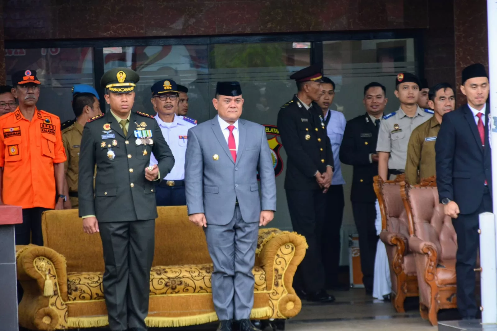 Hadiri Puncak HUT Bhayangkara ke-78, Pj Bupati Sinjai Harap Polri Semakin Presisi