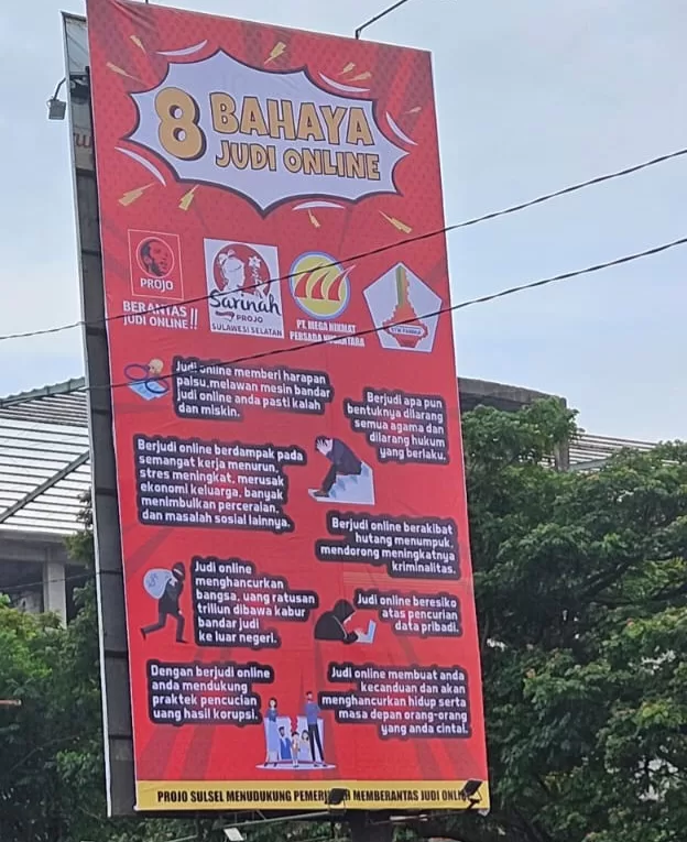 Projo Sulsel dan Pengusaha Iklan Makassar  Kerjasama Lawan Judol