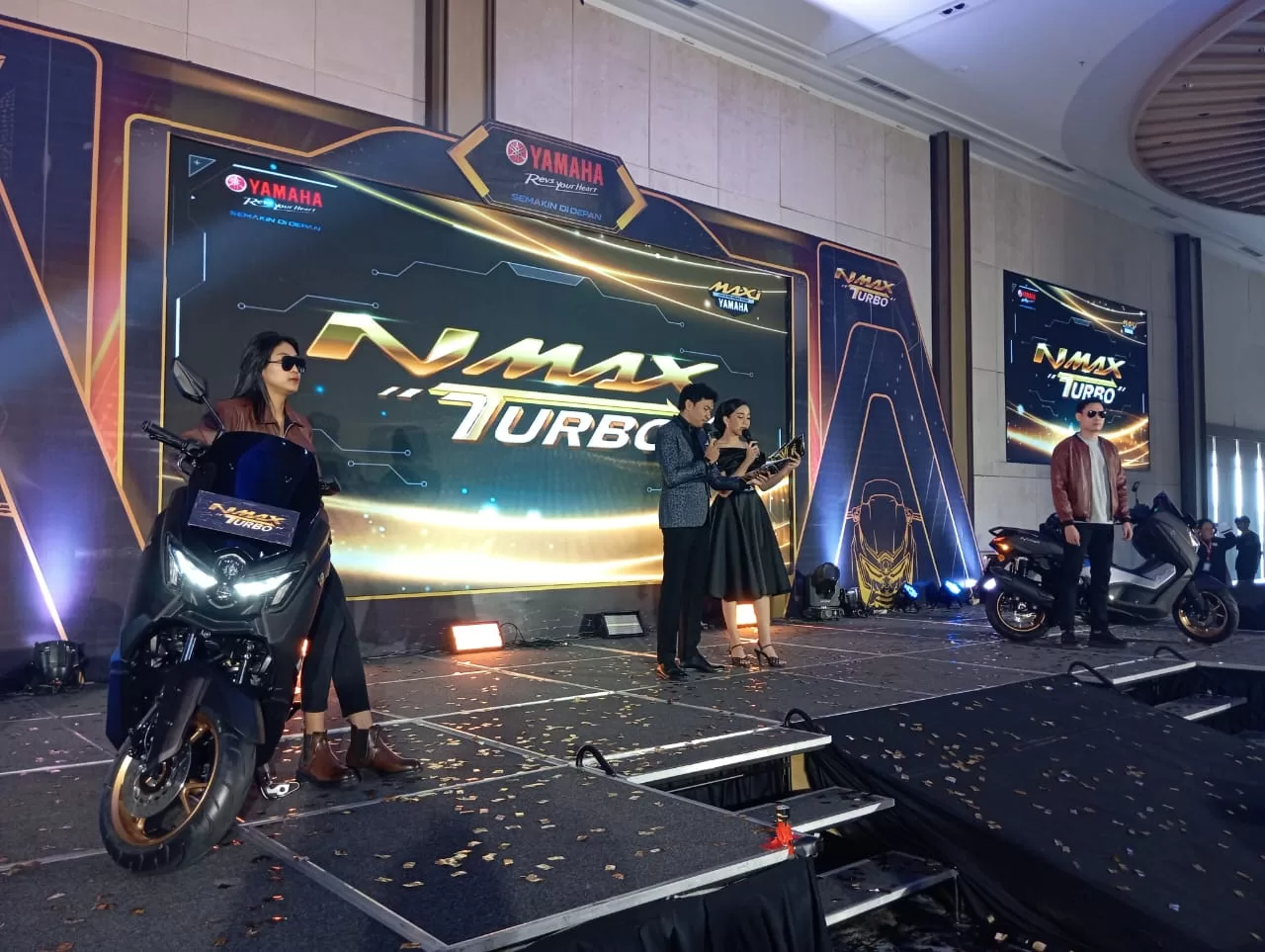 Baru Diluncurkan,  Pemesanan Yamaha NMAX Turbo Area Sulselbar Sudah Ratusan Unit