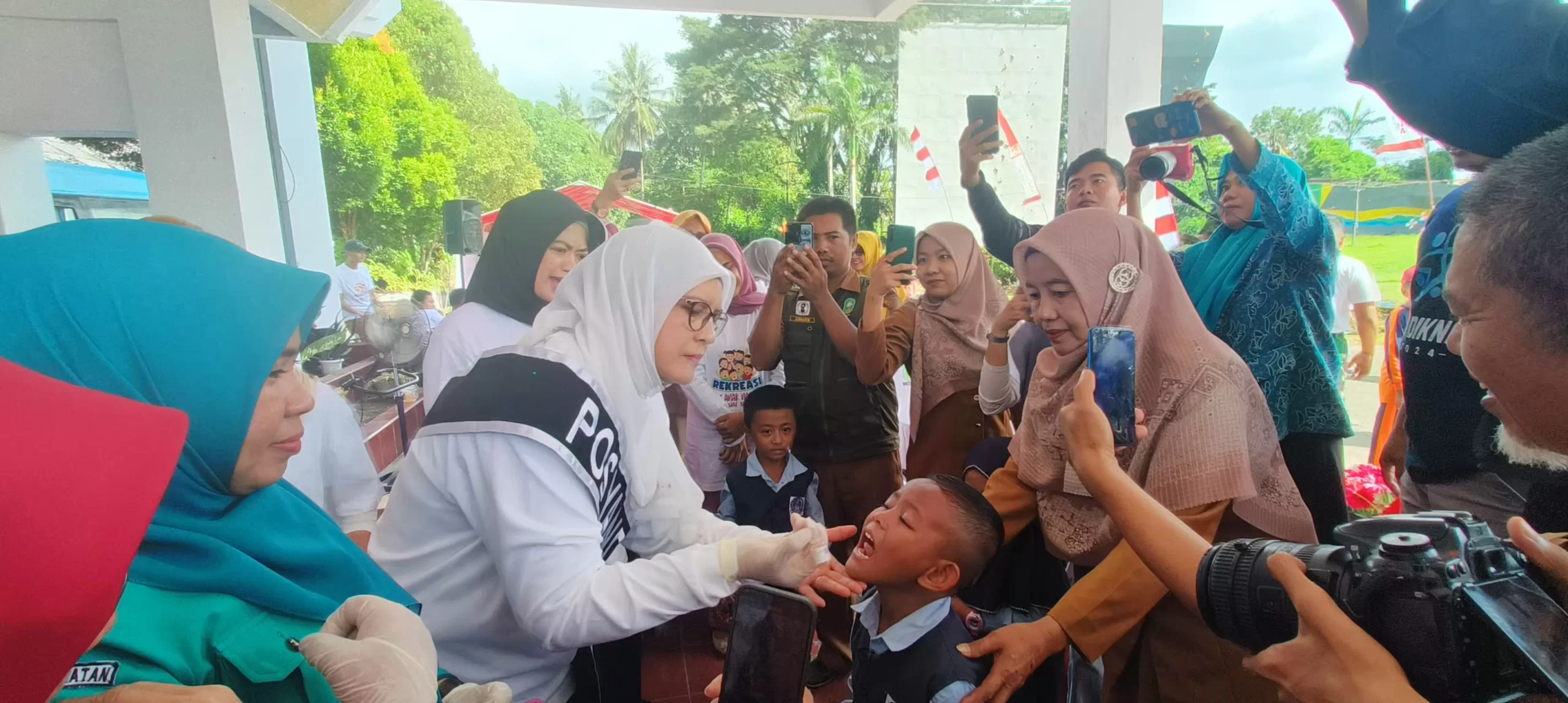 Puskesmas Balangnipa Turunkan 46 Petugas Kesehatan, 7.446 Anak Sasaran Diberi Imunisasi Polio