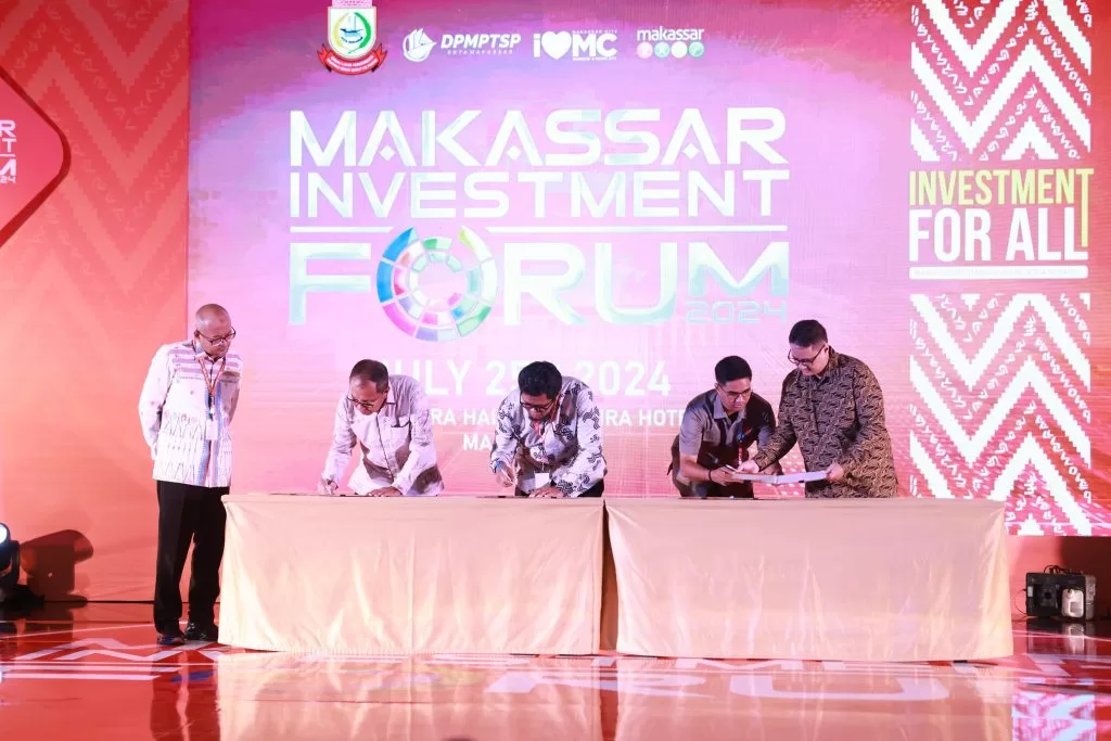 Event F8, Wali Kota Makassar Teken Dua MoU di MIF 2024