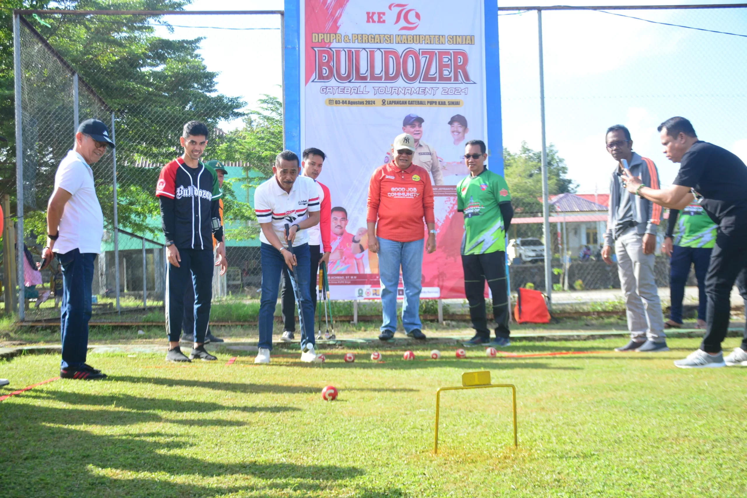 Sekda Sinjai Buka Turnamen Bulldozer Gateball, Diikuti 30 Club dari 7 Kabupaten di Sulsel