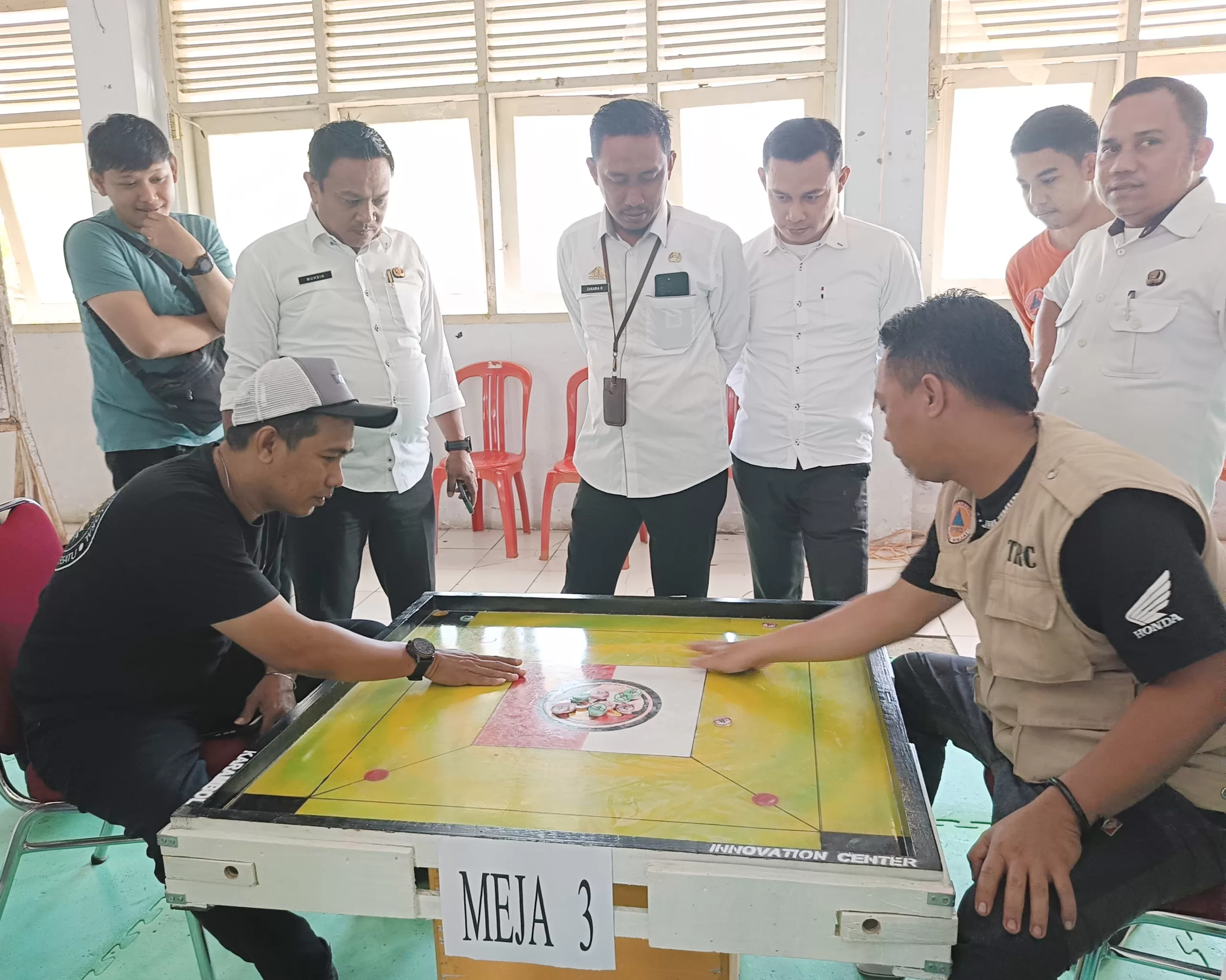 Balitbangda Sinjai Gelar Turnamen Karambol Menyambut HUT Ke-79 RI