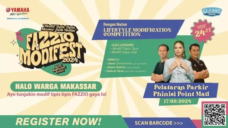 Fazzio Modifest 2024 Segera Hadir di Makassar, Berhadiah Puluhan Juta