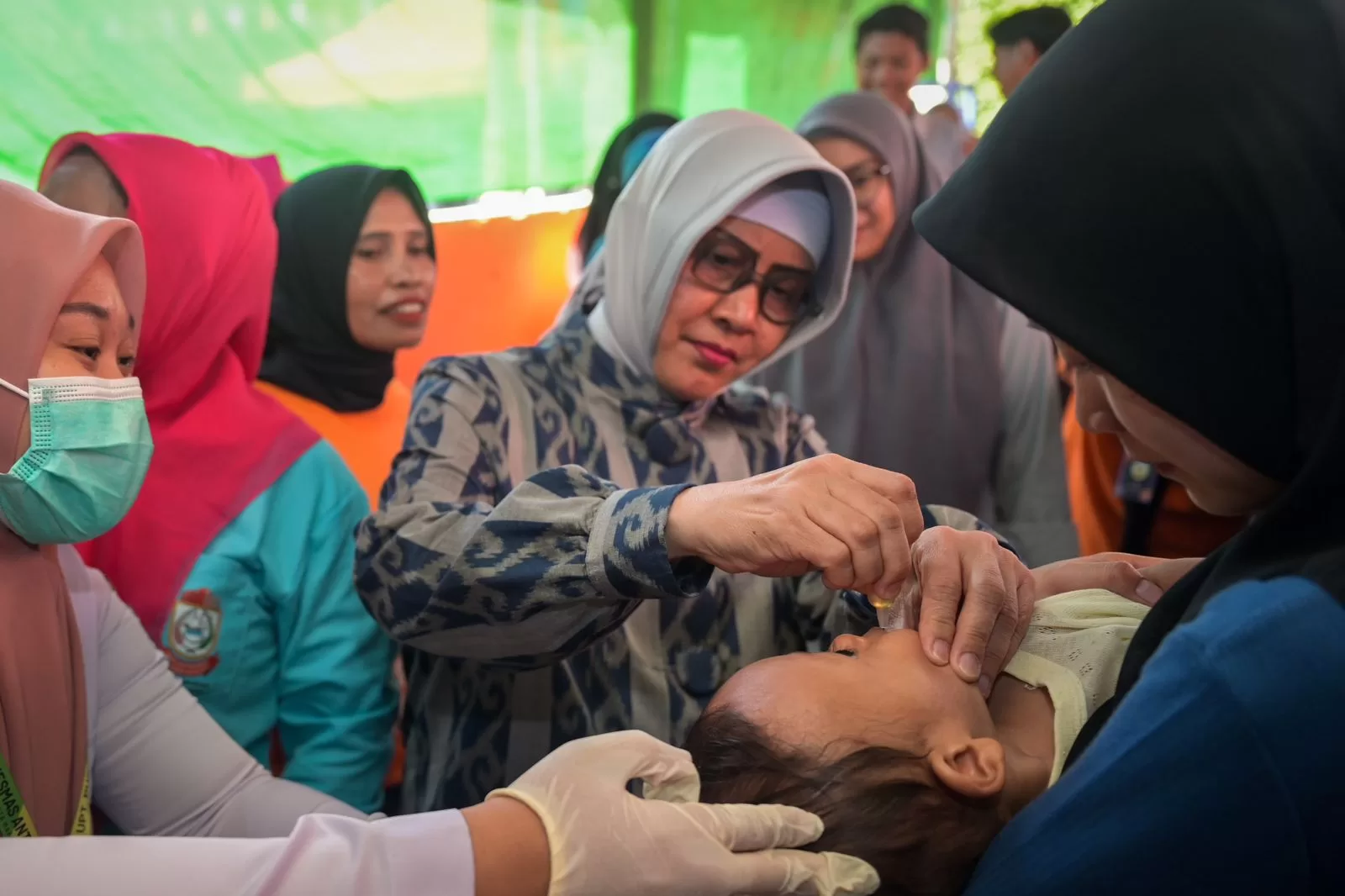 Ibu-ibu Dimotivasi Rutin Bawa Anak ke Posyandu