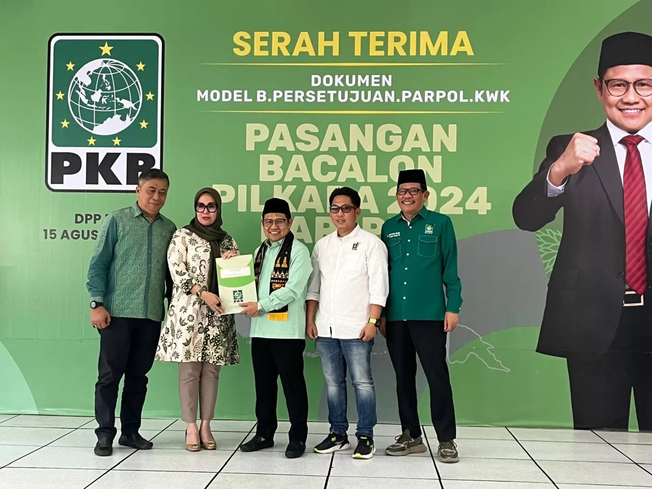 PKB Terbitkan Rekomendasi B1 &#8211; KWK untuk Andi Ina &#8211; Abustan di Pilkada Barru