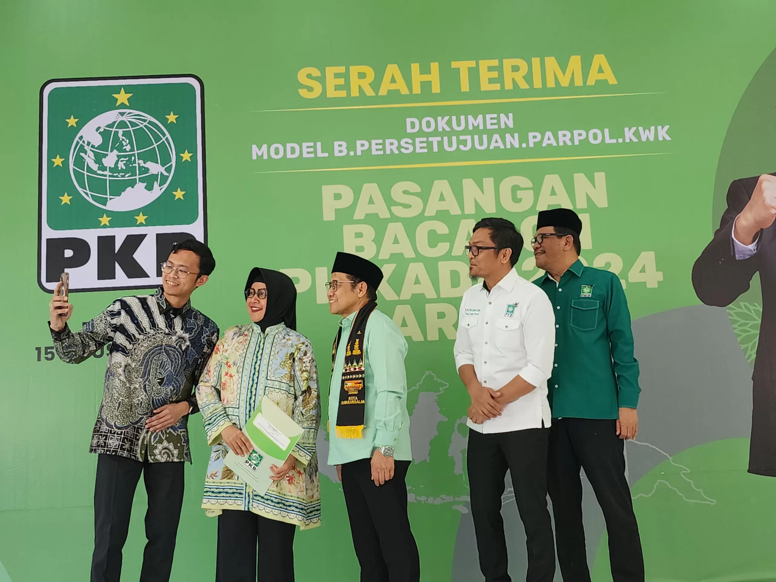 PKB Serahkan B1 &#8211; KWK untuk Indira &#8211; Ilham Bertarung di Pilwali Makassar