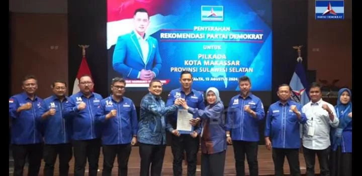 DPP Demokrat Terbitkan Rekomendasi B1-KWK untuk Mulia Bertarung di Pilwali Makassar