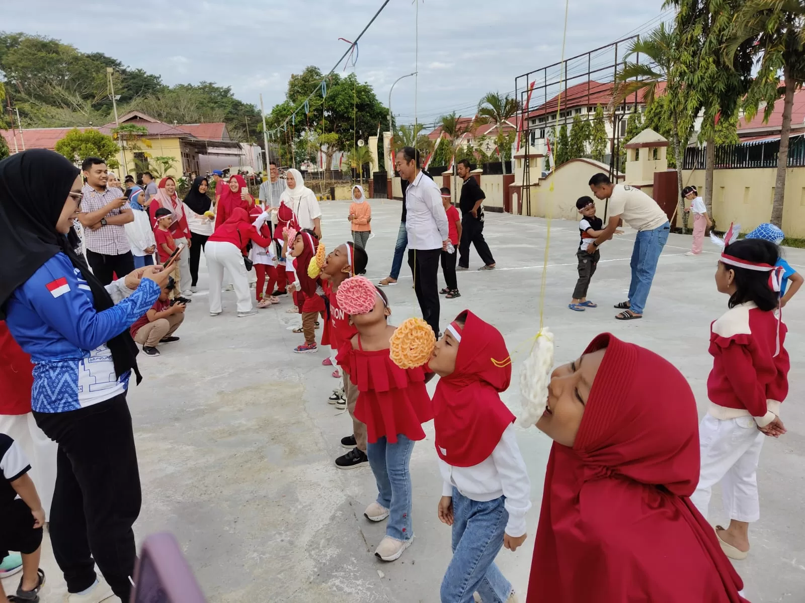 Masih di Semarak Kemerdekaan, Polres Sinjai Gelar Berbagai Lomba Antar keluarga Personel