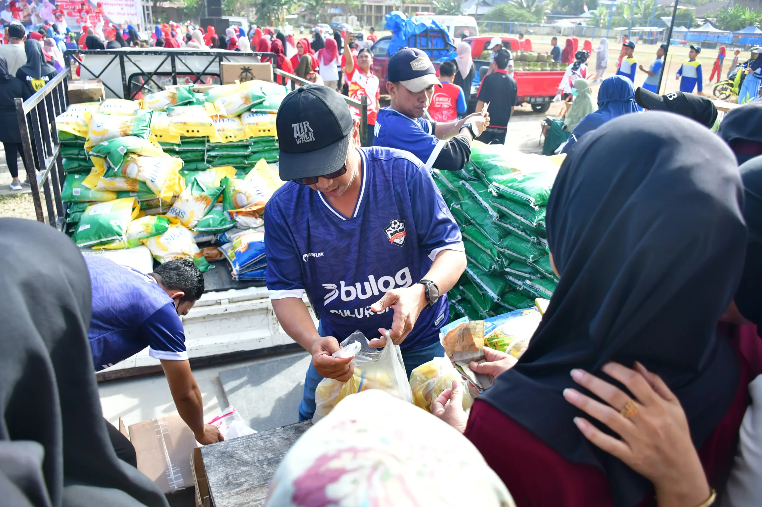 Masih Semarak HUT RI Ke-79, Disperindag Sinjai Gelar Kegiatan Pasar Murah