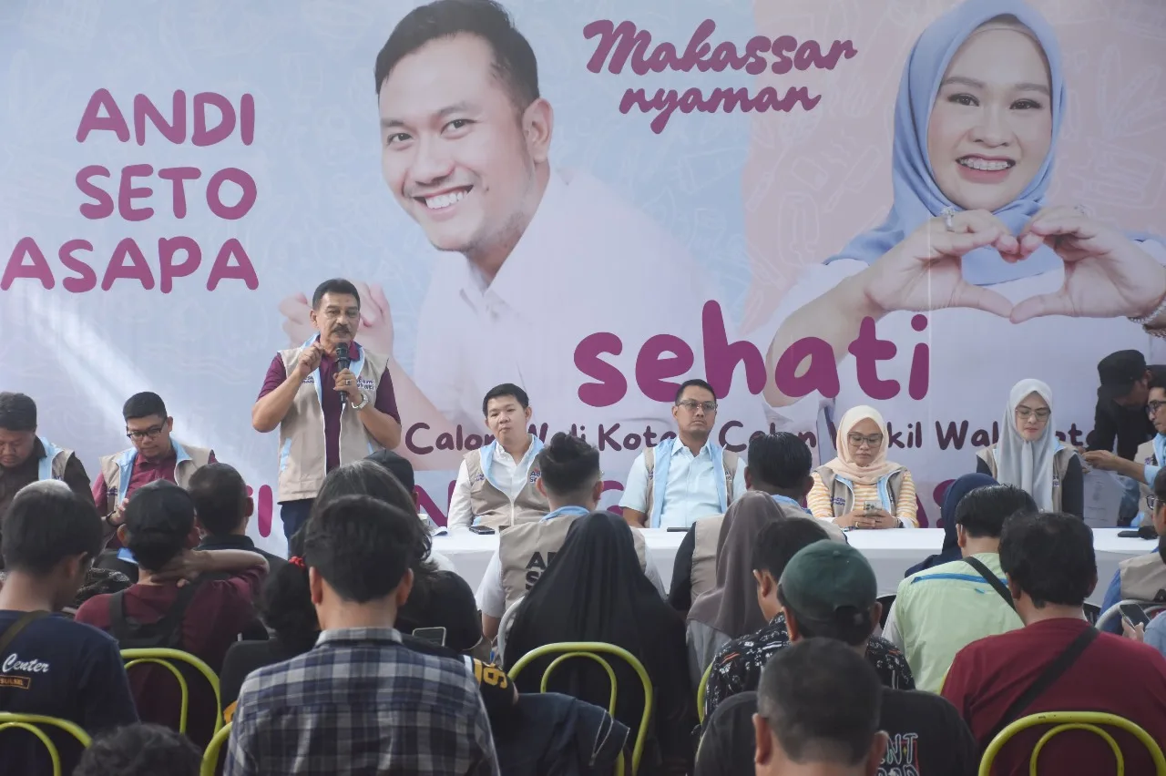 Resmi Jadi Kontestan Pilkada Makassar, Seto-Kiki Unggul Dukungan Parpol