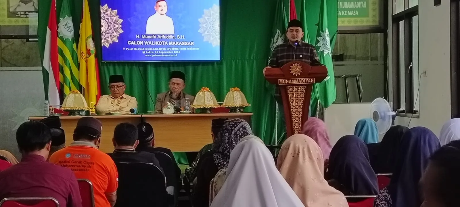 Silaturahmi dengan Warga Muhammadiyah, Appi Paparkan Sejumlah Programnya