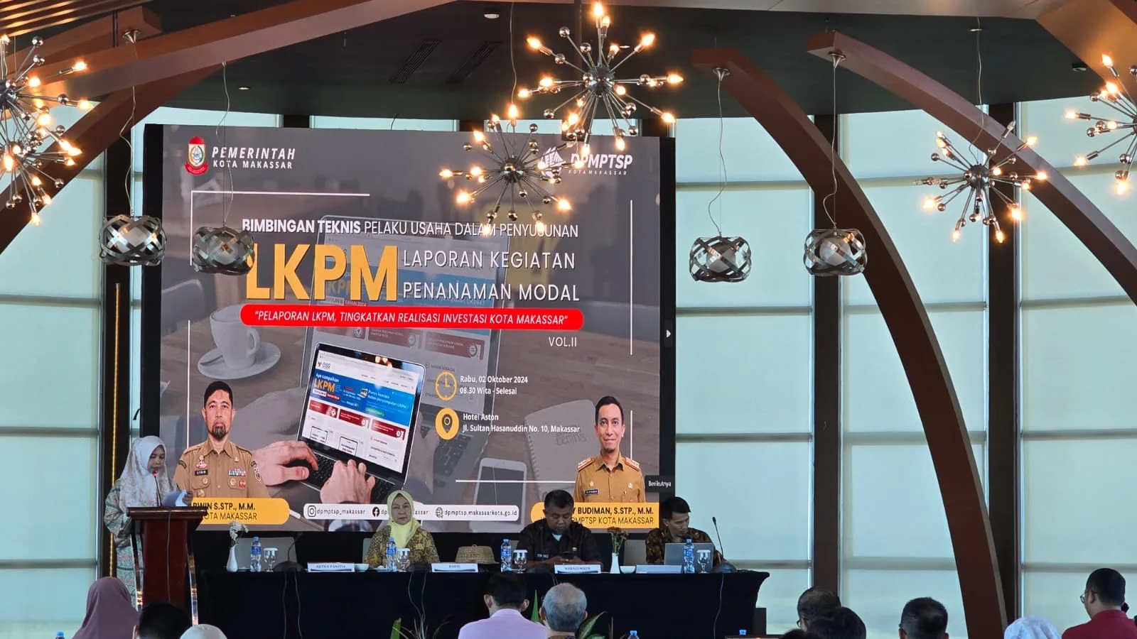 Gaet Minat Investor Berinvestasi, DPM-PTSP Makassar Lakukan Bimtek LKPM Bagi Pemilik Usaha