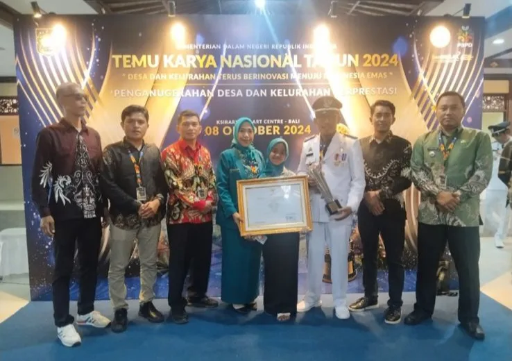 Temu Karya Nasional dan Penganugrahan Penghargaan Desa &#038; Kelurahan Berprestasi, Desa Panaikang Sabet 