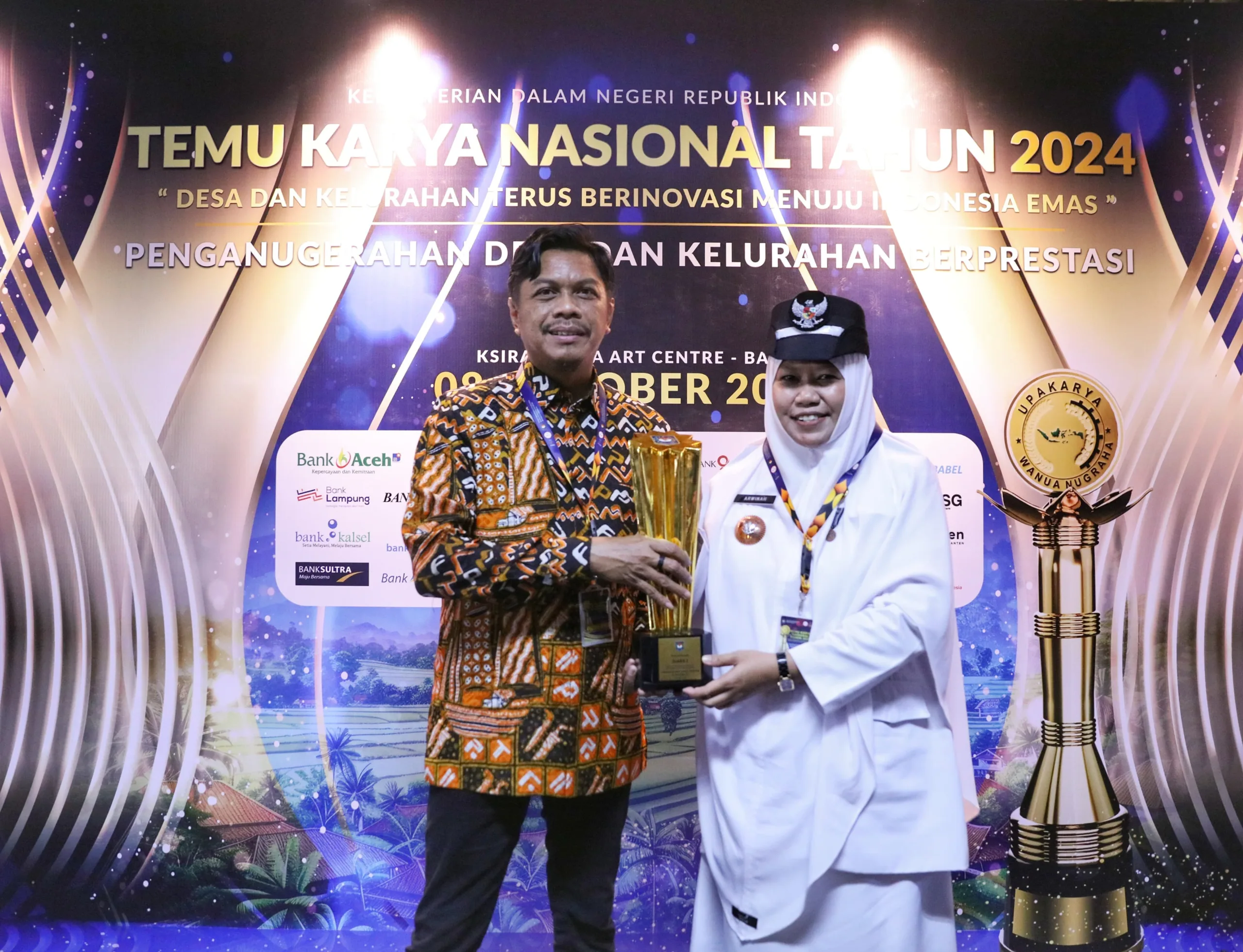 Manggala Juara I Lomba Kelurahan Tingkat Nasional