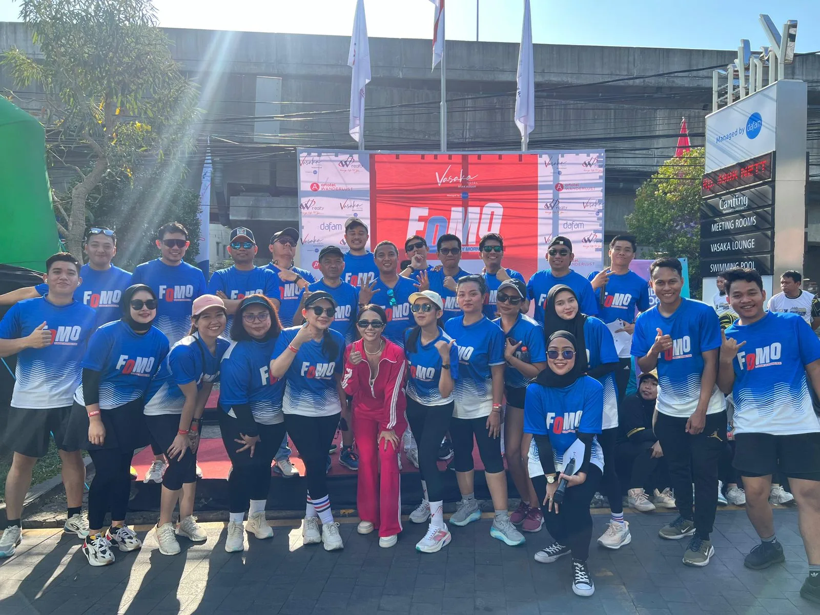 HUT ke 4, Vasaka Hotel Makassar Sukses Gelar Fun Run 5K Bersama Waskita