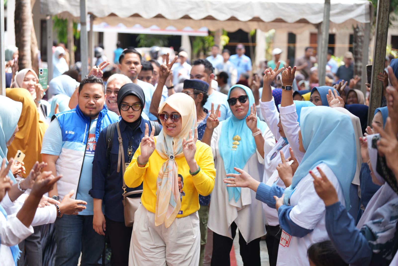 Husniah &#8211; Darmawangsyah Komitmen Bantu Penuhi Kebutuhan Petani di Gowa