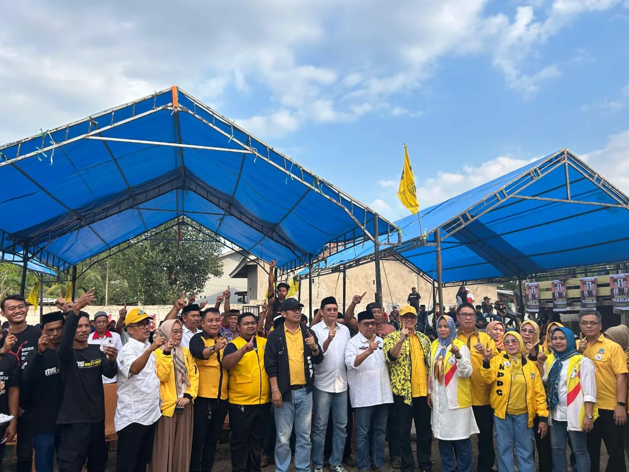 Golkar Panaskan Mesin Politik, Daeng Manye-Hengky Semakin Dekat Kemenangan