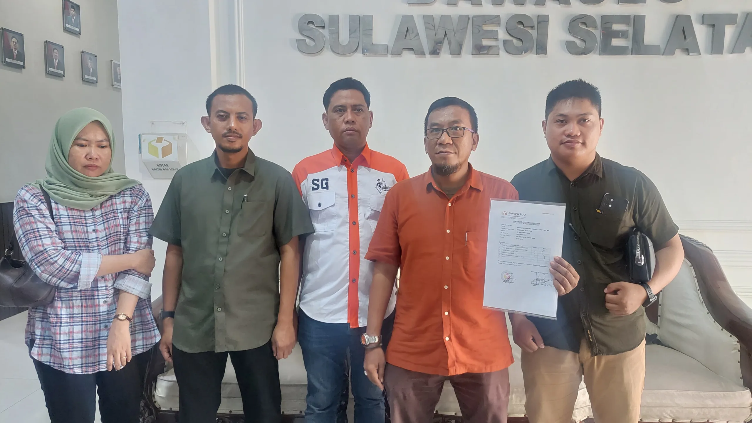 Pj Gubernur Diduga Cawe &#8211; cawe Jelang Pilkada Serentak, Tim Hukum DIA Lapor ke Bawaslu