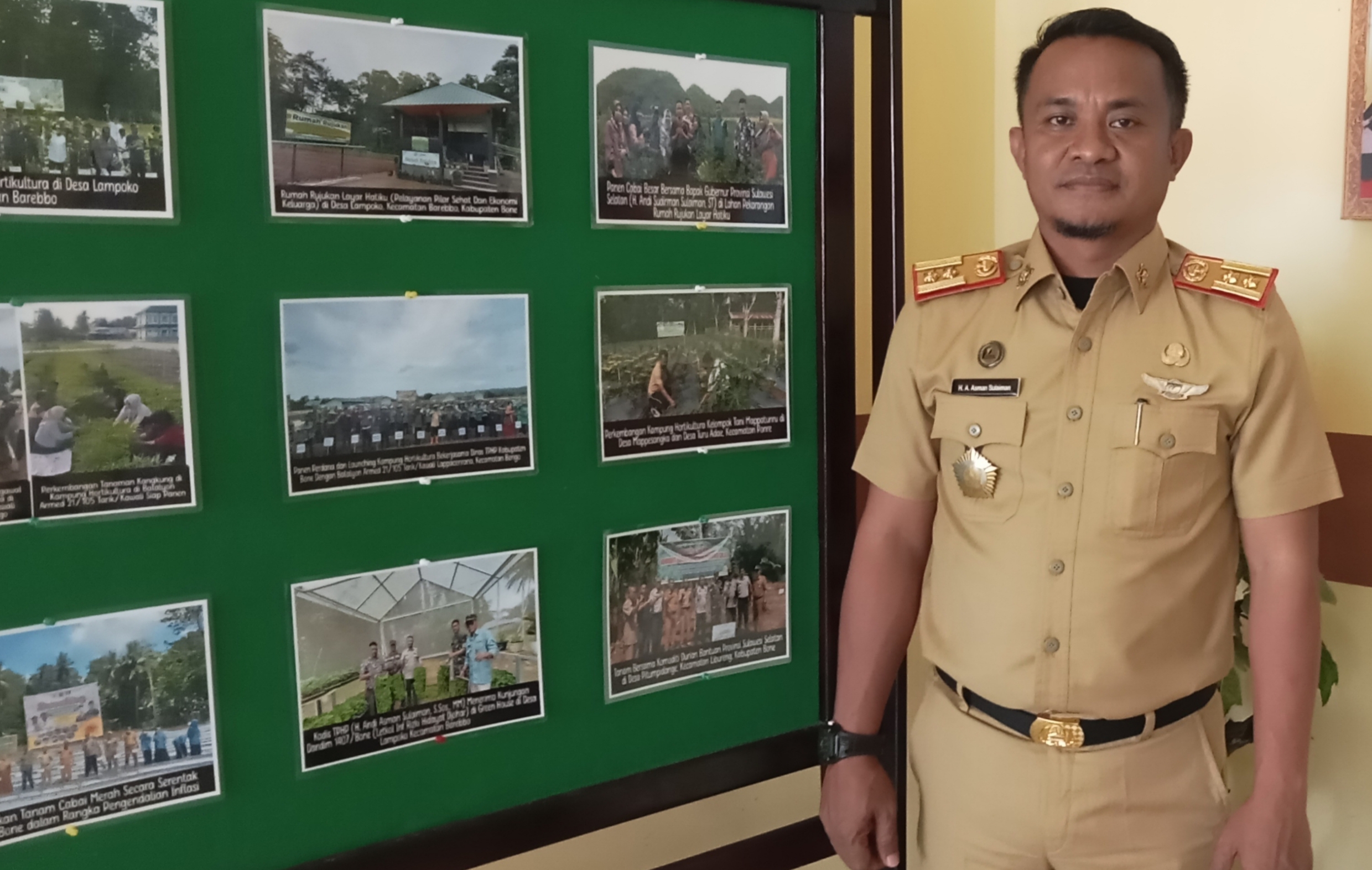 Program Cadangan Pangan Bone wajibkan Setiap  Rumah Menyimpan  500 Kg Gabah Kering Giling