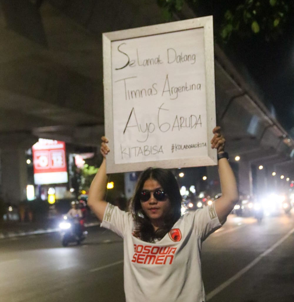 Jelang Lawan Argentina, Kolaborasi KITA Serentak Beri Dukungan untuk Timnas Indonesia, Termasuk di Makassar